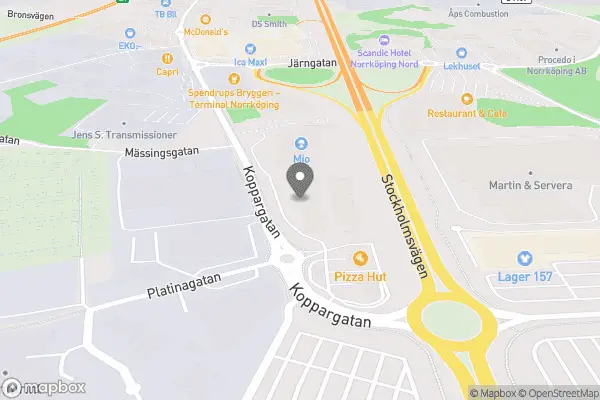 AB Norrköpings cykel & motorcentrum - Norrköping karta