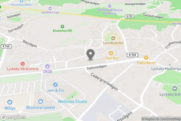 BikeShop.nu - Lyckeby karta