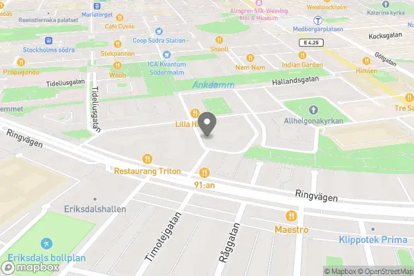 Cykel & Mopedverkstad Ciao Snabb Service - Stockholm karta