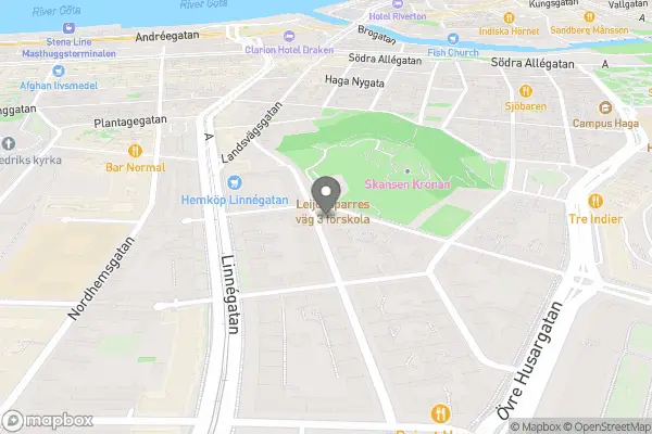 Cykelakuten - Göteborg karta