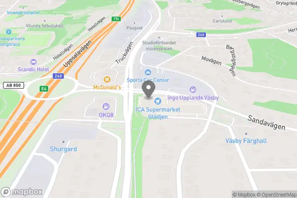 Cykelhuset - Upplands Väsby karta