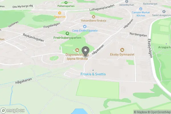 cykelpump - Uppsala karta