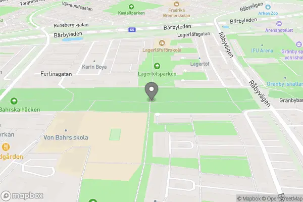 cykelpump - Uppsala karta