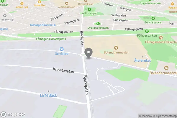 cykelpump - Uppsala karta