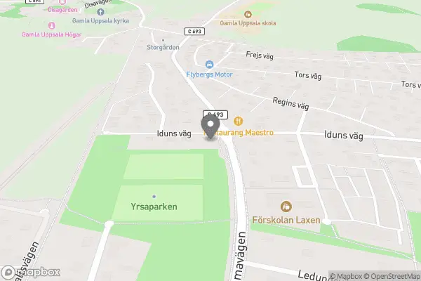 cykelpump - Uppsala karta
