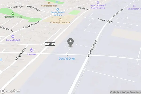 DeGaVi Cykel - Kristianstad - Kristianstad karta