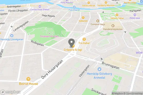 Ecoride verkstad - Göteborg karta
