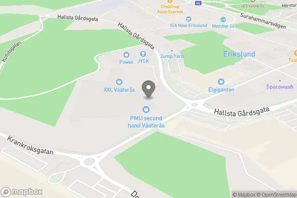 Elcykelpunkten Västerås, Erikslund - Västerås