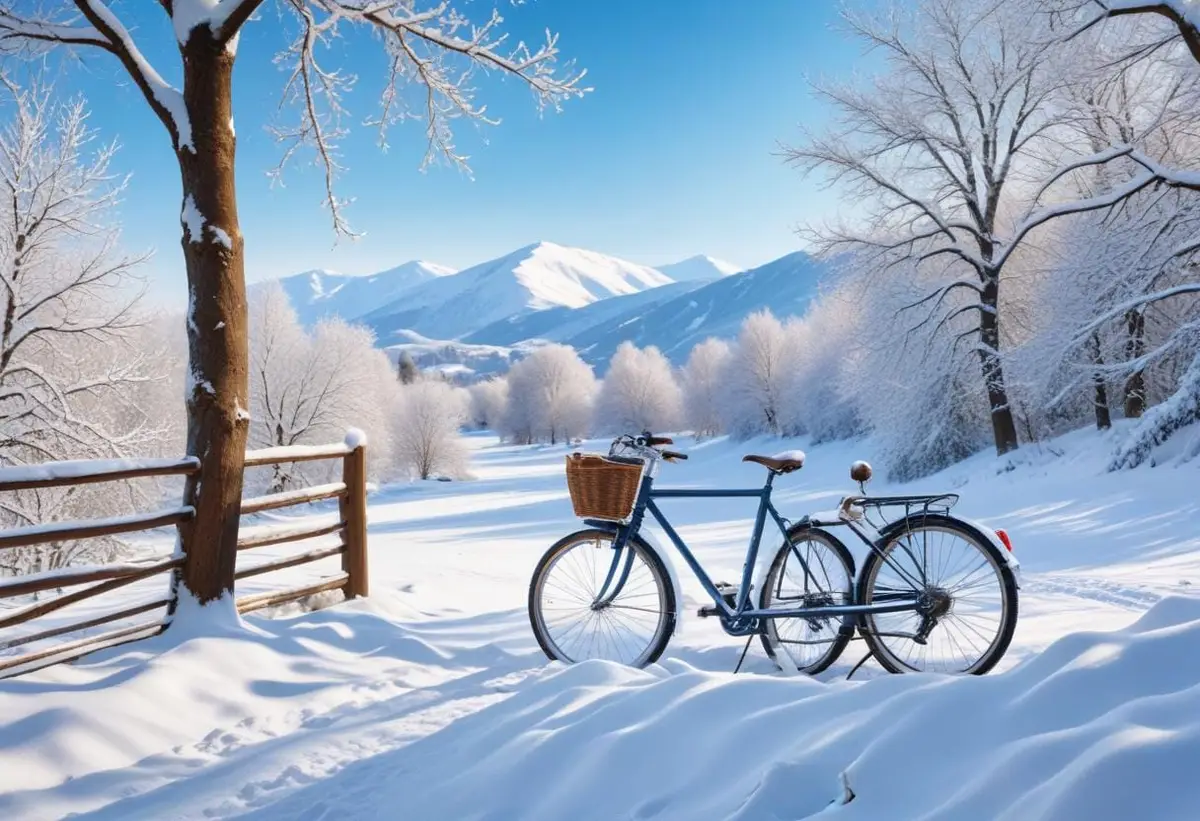 Så håller du fincykeln fräsch när vintern kommer illustration