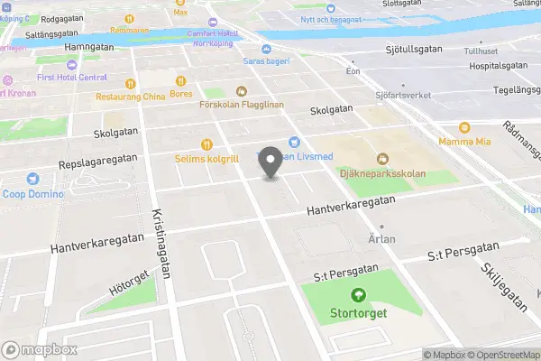 Folke Berggren Cykelaffär - Norrköping karta