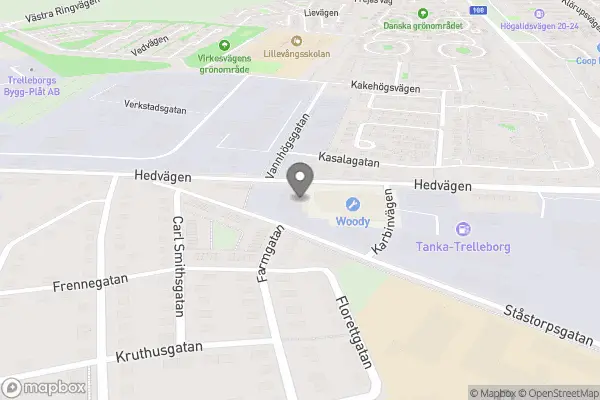 Fribergs Cykel i Trelleborg - Trelleborg karta