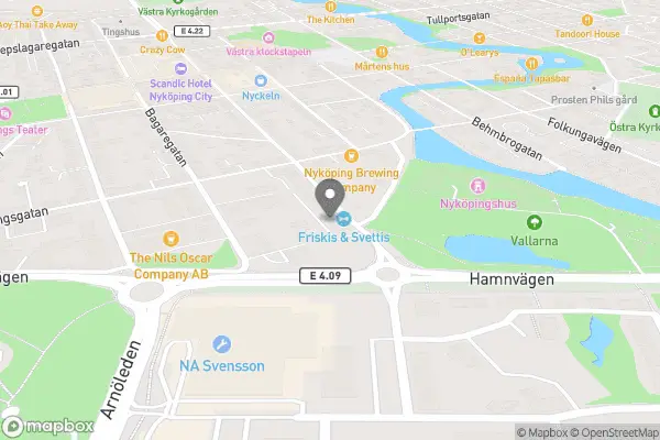 Haga Cykel Nyköping - Nyköping karta
