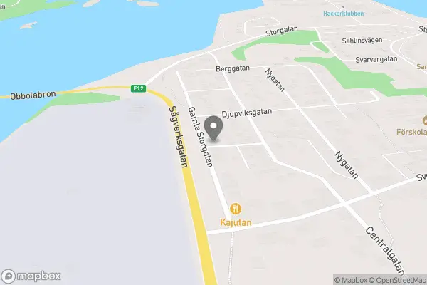 Holmsunds Cykel & Motor Ab - Holmsund karta