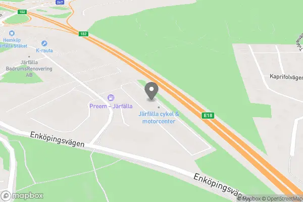 Järfälla Cykel & Motorcenter - Järfälla karta