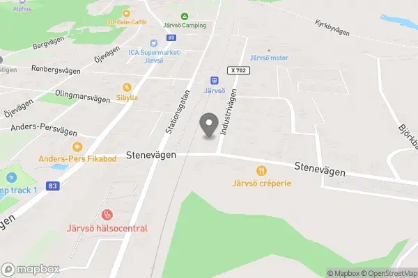 Järvsö Cykelservice AB - Järvsö karta