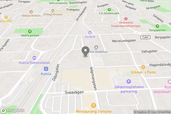 Kumla Cykel & Fritid AB - Kumla karta