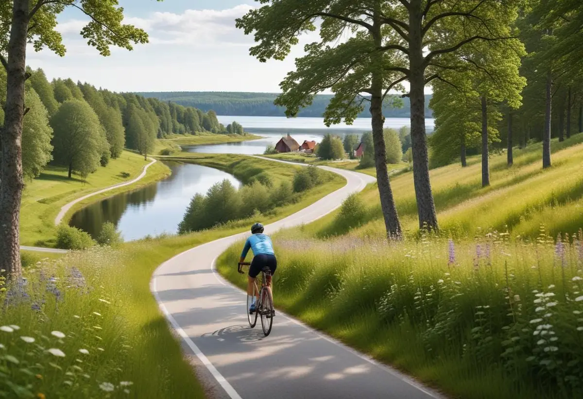 Upplev fantastiska landsvägscykling i Sverige! illustration