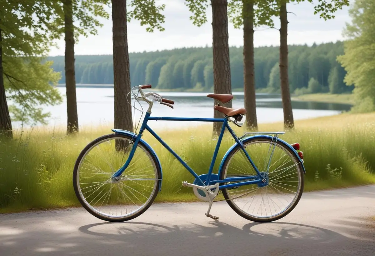 Monark herrcykel illustration