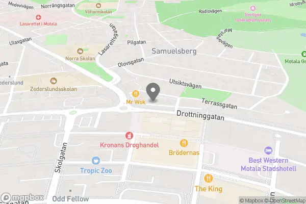 Nya Motala Cykelaffär AB.Drottningatan 18.SE 591 35 Motala - Motala karta