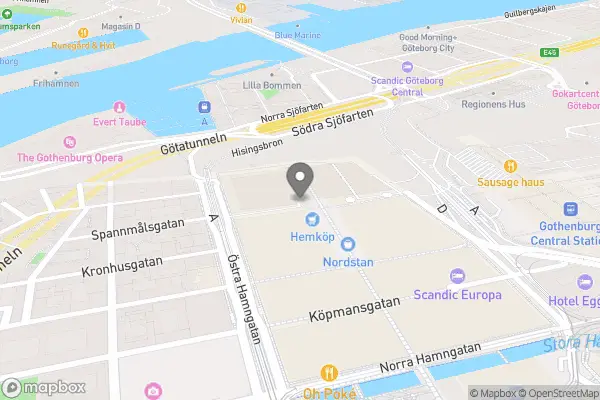 Pling transport - Göteborg karta