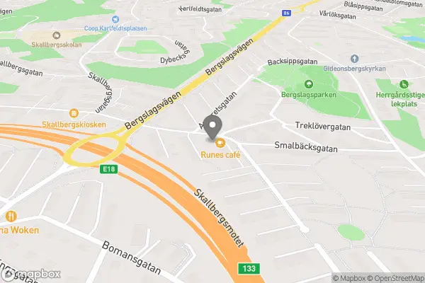 Sahlbergs Cykel & Sport - Västerås karta