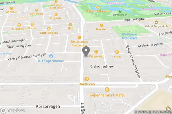 Santa Lucia Cyklar - Malmö karta