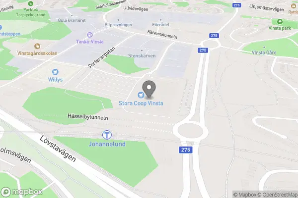 Sigge Cykel i Vällingby AB - Vällingby karta