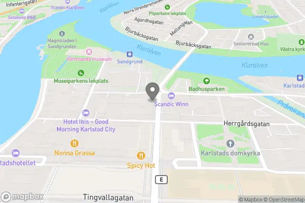 Solsta Cykel - Karlstad karta