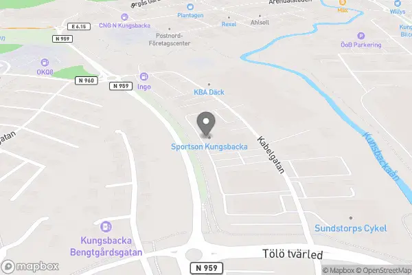 Sportson Kungsbacka - Kungsbacka karta