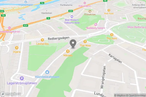 Steffens Cykelservice - Göteborg karta