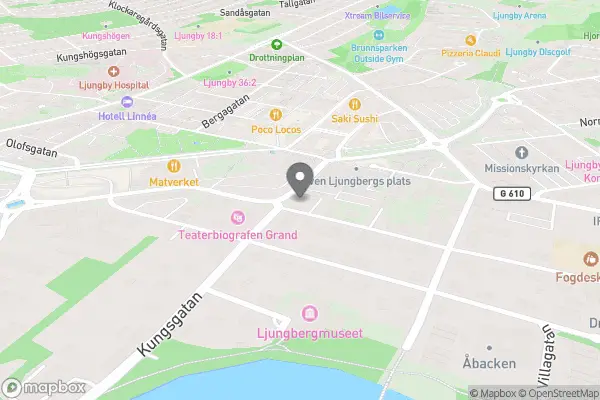 Svenne Motor & Cykel i Ljungby AB - Ljungby karta