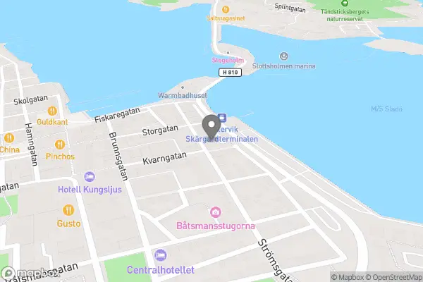 Tjust Cykel & Motor AB - Västervik karta
