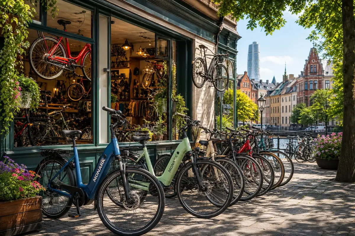 Fynda din nästa drömcykel hos Värnhems cyklar illustration