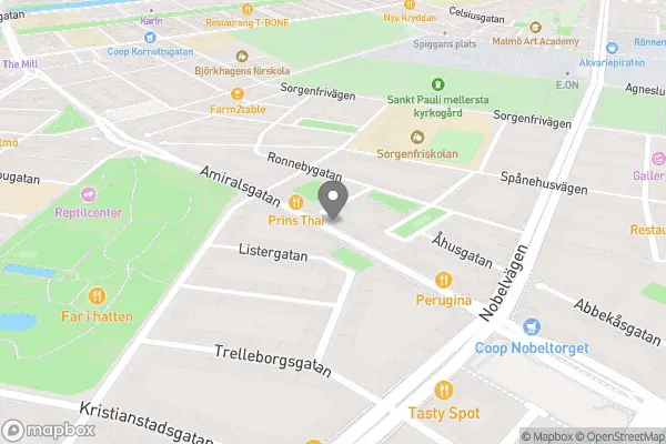 Zahids Cykelservice - Malmö karta